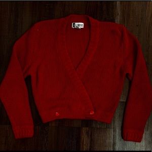 Vintage red sweater
